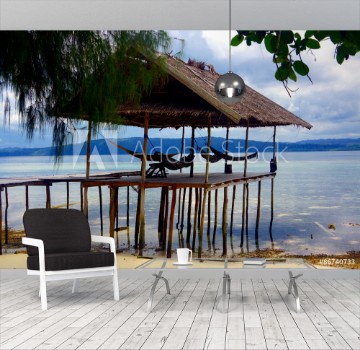 Bild på Relaxing place in raja ampat indonesia